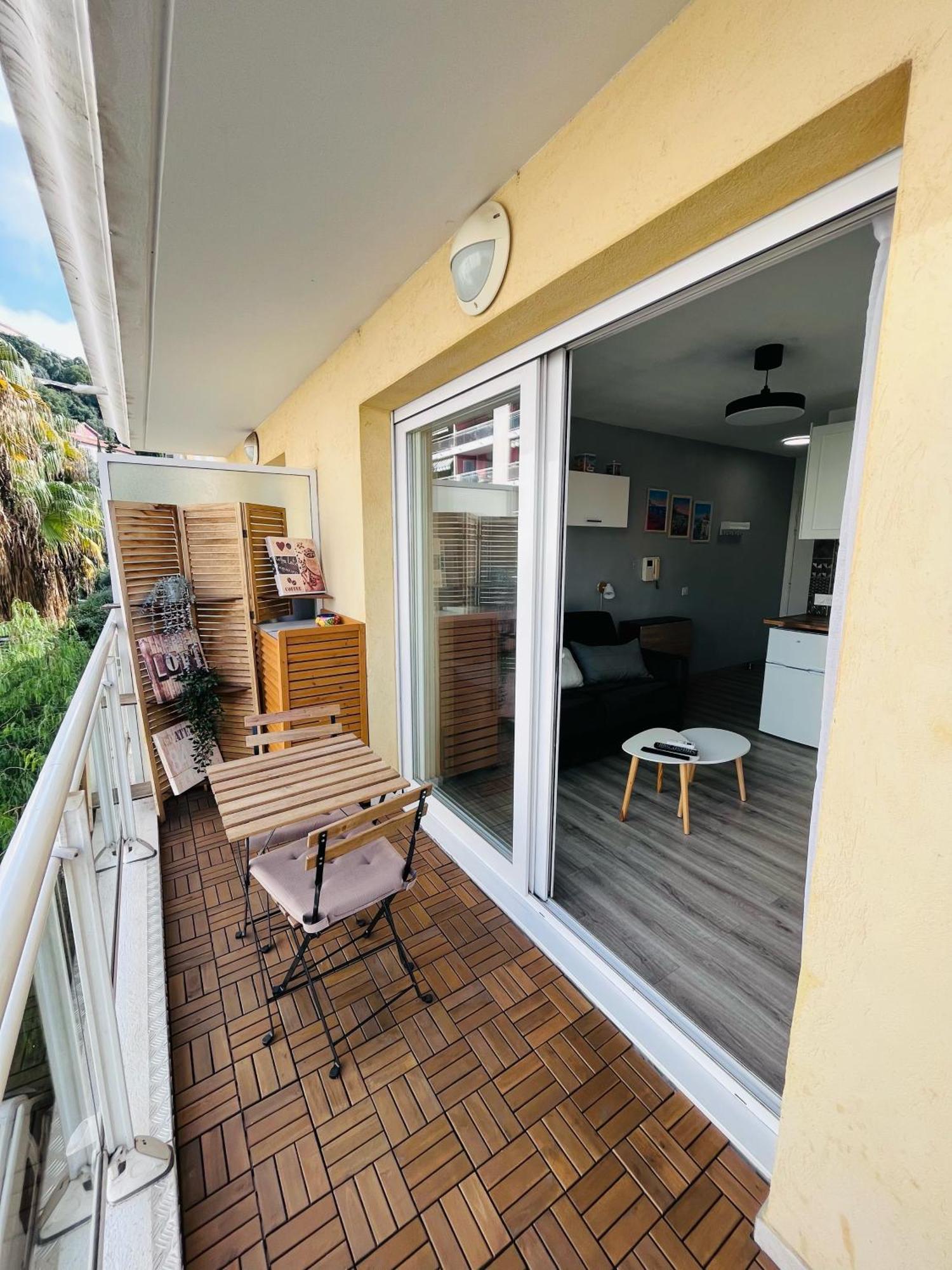Studio Terrasse Et Parking Prive ニース エクステリア 写真