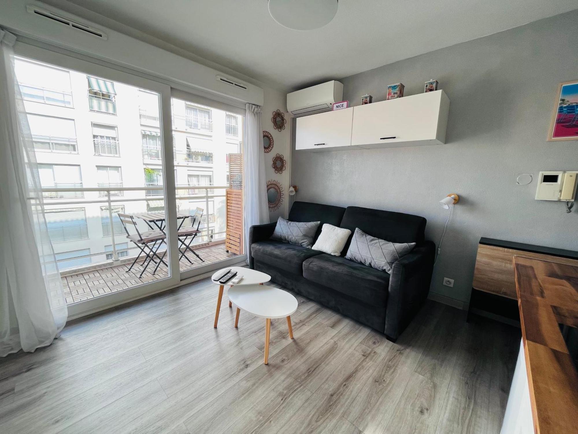 Studio Terrasse Et Parking Prive ニース エクステリア 写真